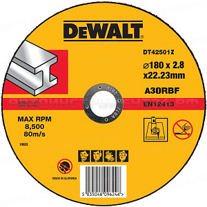 Диск отрезной DeWalt DT 42501